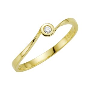 Orolino Fingerring »585 Gold Brillant 0