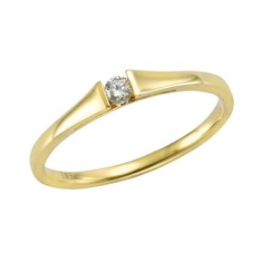 Orolino Fingerring »585 Gold Brillant 0