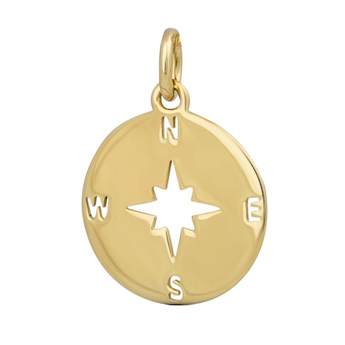 Orolino Kettenanhänger »375 Gold Gelb Kompass«