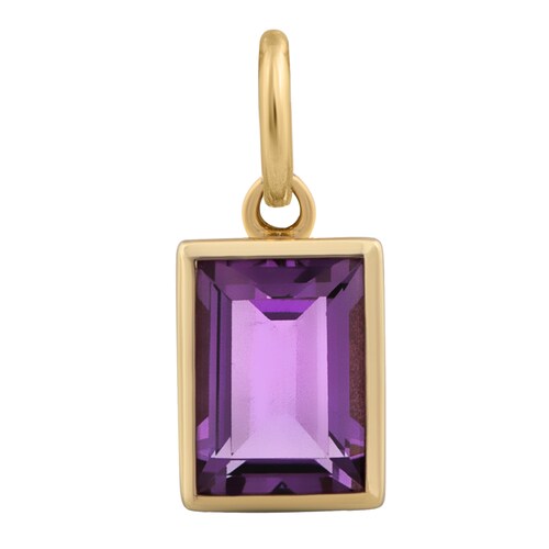 Orolino Kettenanhänger »585 Gold gelb Amethyst«