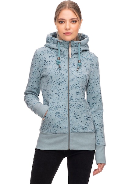 Ragwear Kapuzensweatjacke »Sweatjacke NESKA FLOWERY ZIP«