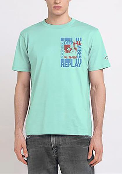 Replay Print-Shirt