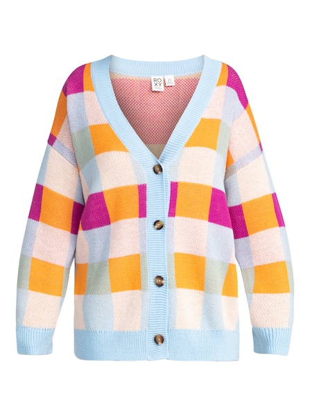 Roxy Cardigan »Small Slow Check«