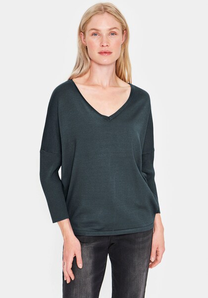 Saint Tropez V-Ausschnitt-Pullover »SZ-MILA V-NECK Pullover«