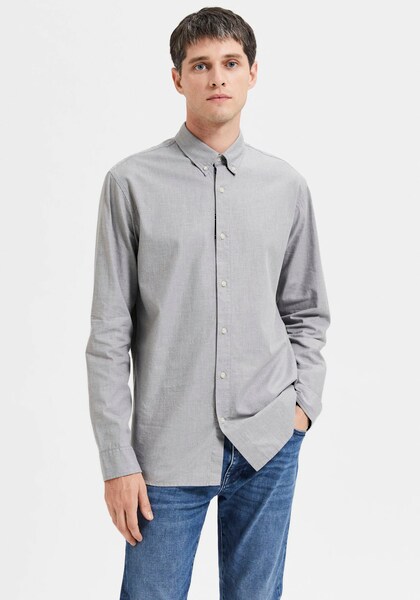 SELECTED HOMME Langarmhemd »SLHSLIMTHEO SHIRT LS«