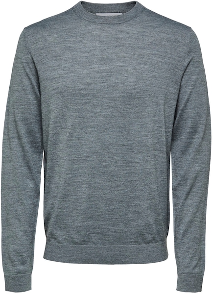 SELECTED HOMME Rundhalspullover »OWN MERINO COOLMAX KNIT«