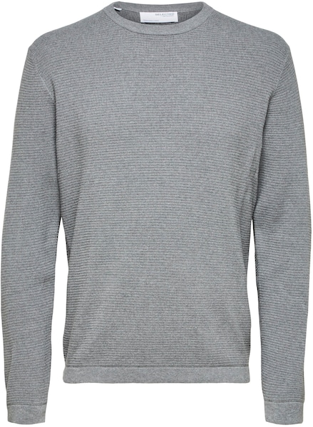 SELECTED HOMME Rundhalspullover »ROCKS KNIT CREW NECK«