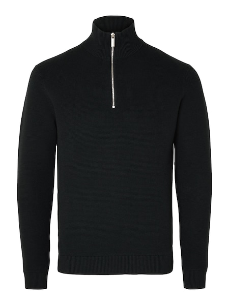 SELECTED HOMME Troyer »SLHDANE LS KNIT STRUCTURE HALF ZIP NOOS«