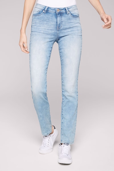 SOCCX Regular-fit-Jeans