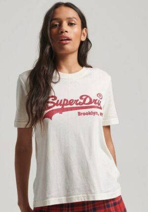 Superdry Rundhalsshirt »EMBELLISHED VL T SHIRT«