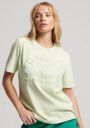 Superdry Rundhalsshirt »EMBOSSED VL T SHIRT«