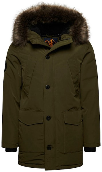 Superdry Steppjacke »EVEREST FAUX FUR HOODED PARKA«