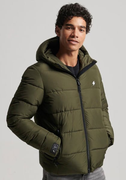 Superdry Steppjacke »HOODED SPORTS PUFFR JACKET«