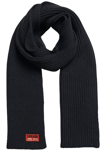 Superdry Strickschal »WORKWEAR KNITTED SCARF«