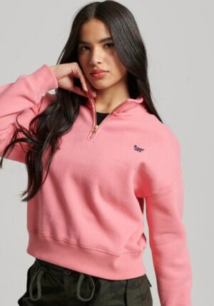 Superdry Sweatshirt »ESSENTIAL HALF ZIP SWEATSHIRT«