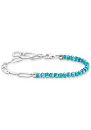 THOMAS SABO Armband »blaue Perlen