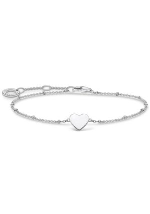 THOMAS SABO Armband »Herz mit Kugeln silber