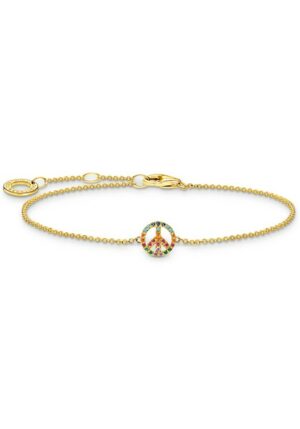 THOMAS SABO Armband »Peace gold