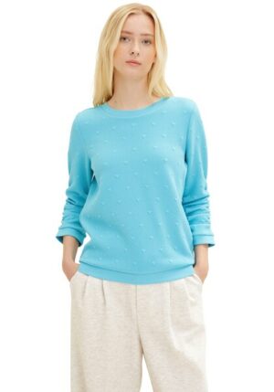 TOM TAILOR Denim Sweatshirt »Sweatshirt Struktur«
