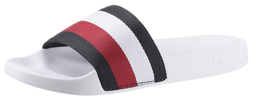 Tommy Hilfiger Pantolette »ESSENTIAL CORP SLIDE«