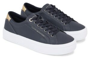 Tommy Hilfiger Plateausneaker »ESSENTIAL VULC LEATHER SNEAKER«