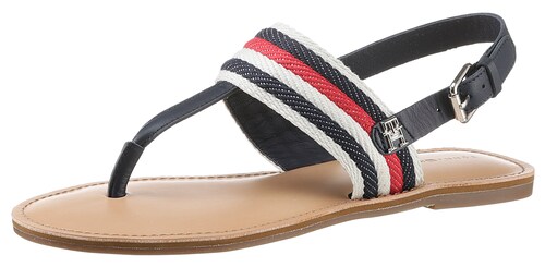 Tommy Hilfiger Riemchensandale »FLAT SANDAL CORPORATE«