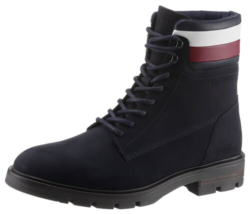 Tommy Hilfiger Schnürboots »CORPORATE HILFIGER NUBUCK BOOT«