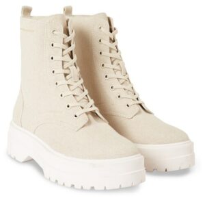 Tommy Hilfiger Schnürboots »FEMININE ESSENTIAL CANVAS BOOT«