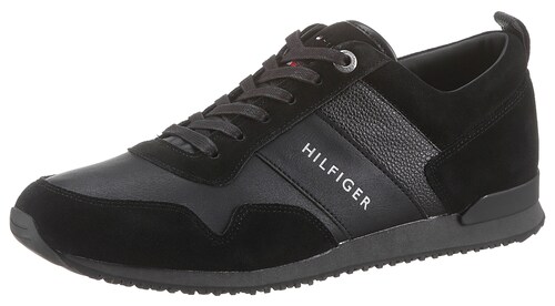 Tommy Hilfiger Sneaker »ICONIC LEATHER SUEDE MIX RUNNER«