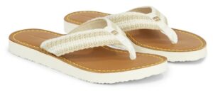 Tommy Hilfiger Zehentrenner »FEMININE CROCHET FLIP FLOP«