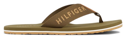 Tommy Hilfiger Zehentrenner »HILFIGER PRINT BEACH SANDAL«