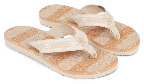 Tommy Hilfiger Zehentrenner »TH WOVEN FLIP FLOP«