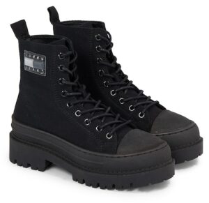 Tommy Jeans Schnürboots »TJW FOXING CANVAS BOOT«