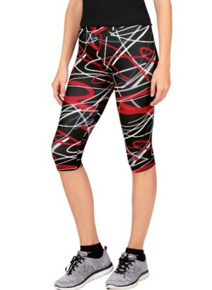 Trigema Leggings »TRIGEMA 3/4-lange Sporthose mit angesagtem Druck«