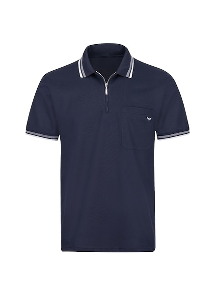 Trigema Poloshirt »TRIGEMA Poloshirt mit Reißverschluss«