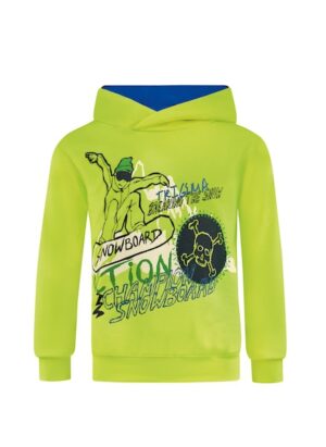 Trigema Sweatshirt »TRIGEMA Hoodie mit coolem Snowboard-Print«