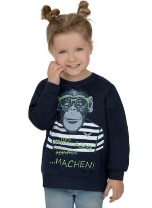 Trigema Sweatshirt »TRIGEMA Sweatshirt mit großem Affen-Druckmotiv«