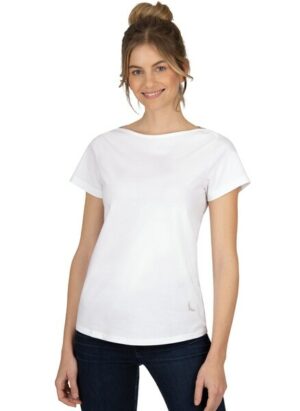 Trigema T-Shirt »TRIGEMA Schickes Damen T-Shirt in Öko-Qualität«