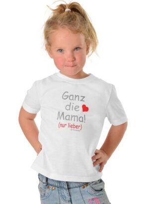 Trigema T-Shirt »TRIGEMA T-Shirt Mamas Liebling«