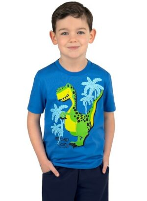 Trigema T-Shirt »TRIGEMA T-Shirt mit coolem Dino-Motiv«