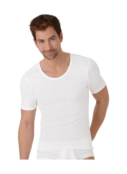 Trigema Unterhemd »TRIGEMA Halbarm-Unterhemd Bio im Doppelpack«