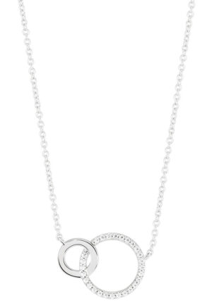 UNIKE JEWELLERY Kette mit Anhänger »CLASSY&CHIC TOGETHER CIRCLES KREISE RUND