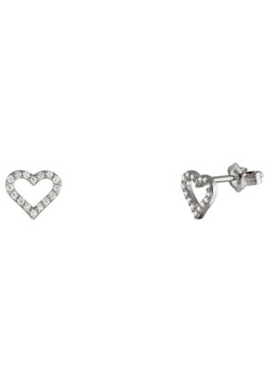 UNIKE JEWELLERY Paar Ohrstecker »INFINITY HEART HERZ