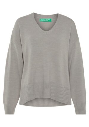 United Colors of Benetton V-Ausschnitt-Pullover