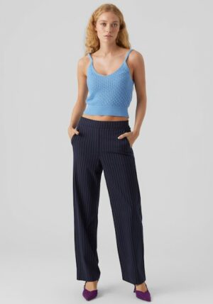 Vero Moda Anzughose »VMLISCOOKIE HR WIDE PINSTRIPE PANT BOO«