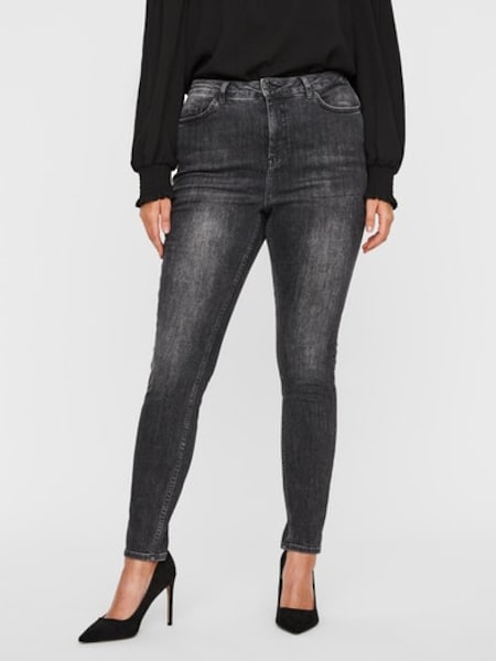 Vero Moda Curve Skinny-fit-Jeans »VMLORA HW SS BL WASH JEANS- K CUR NOOS«