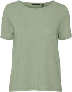 Vero Moda Kurzarmshirt »VMMARIJUNE SS LINEN TOP JRS«