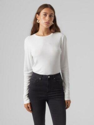 Vero Moda Langarmshirt »VMROMA LS SLIM TOP JRS NOOS«