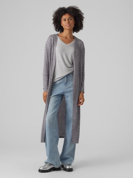 Vero Moda Longstrickjacke »VMBRIANNA LS OPEN CALF CARDIGAN BOO«