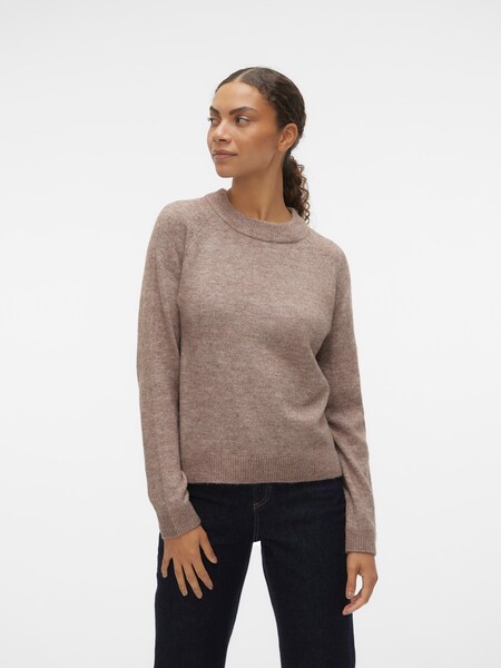 Vero Moda Rundhalspullover »VMFILUCA LS O-NECK PULLOVER GA NOOS«